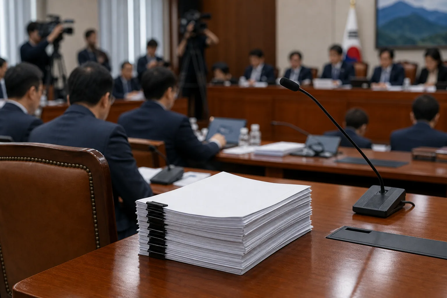 대한축구협회 운영 점검과 국가대표팀 논란을 설명하는 이미지
