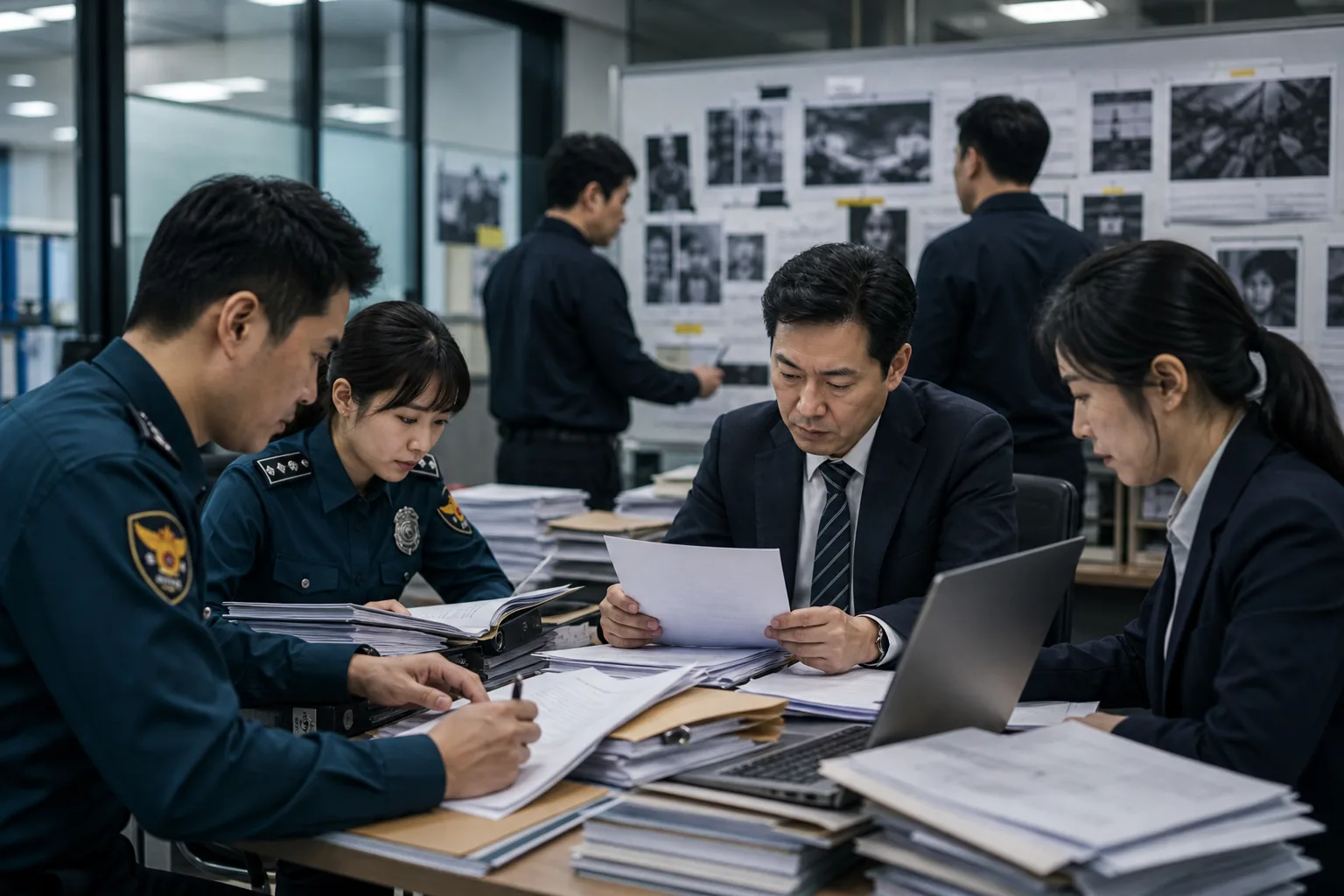 수사 신뢰 회복과 제도 개선 과제를 표현한 이미지