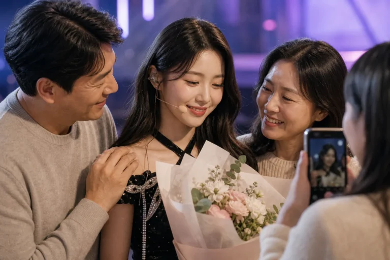 리센느 미나미 인터뷰와 K팝 아이돌 성장 서사를 상징하는 이미지