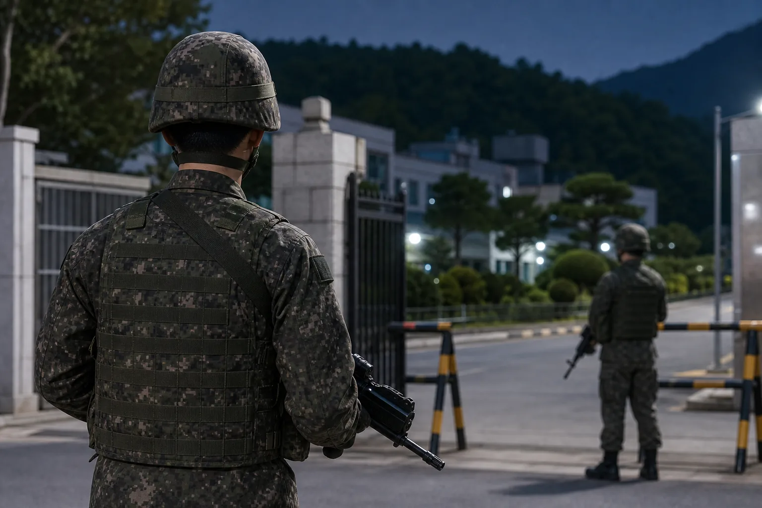 군 부대 응급 신고와 소방 이송