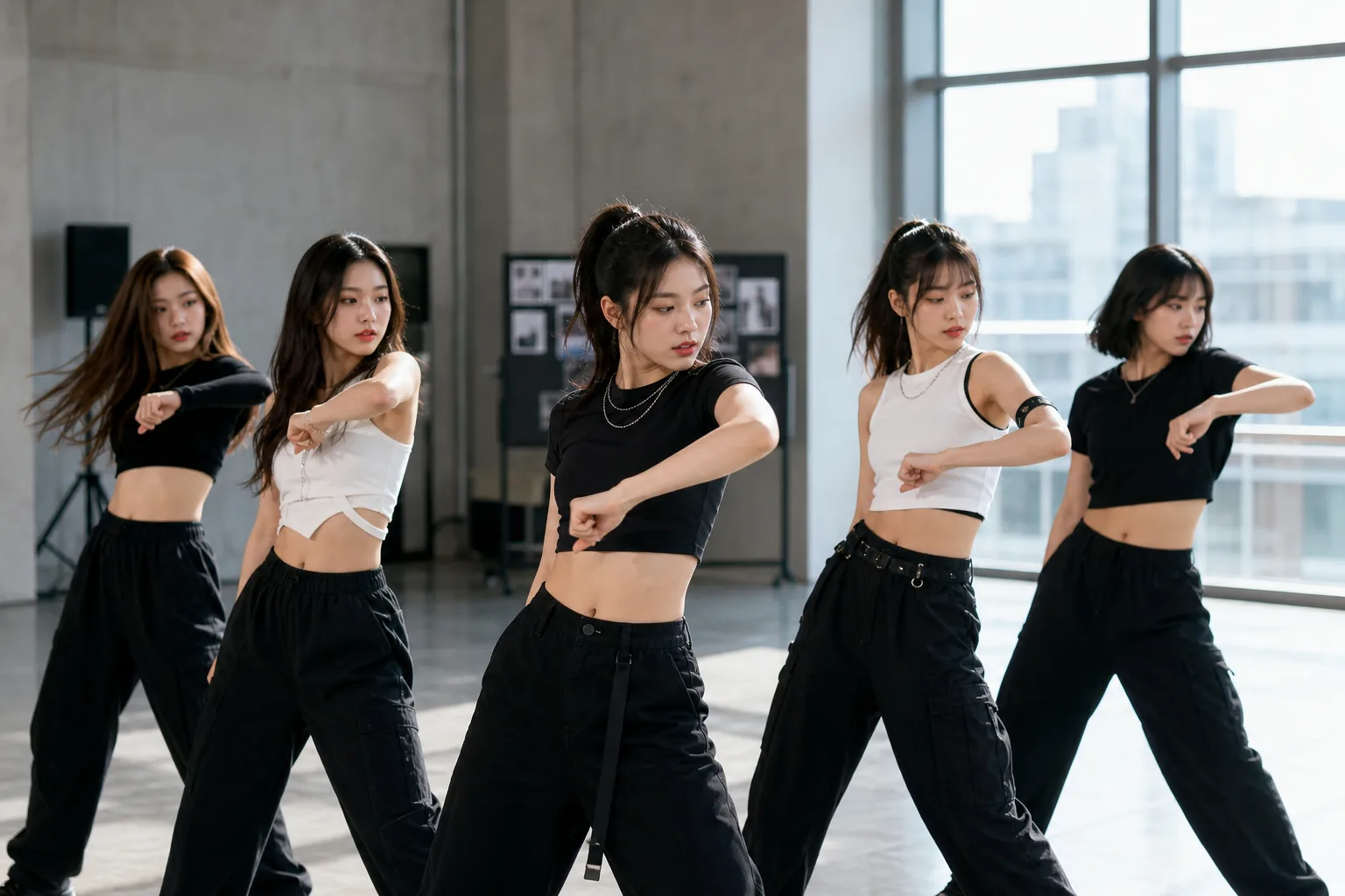 여름 가요계 컴백 경쟁을 준비하는 걸그룹 이미지