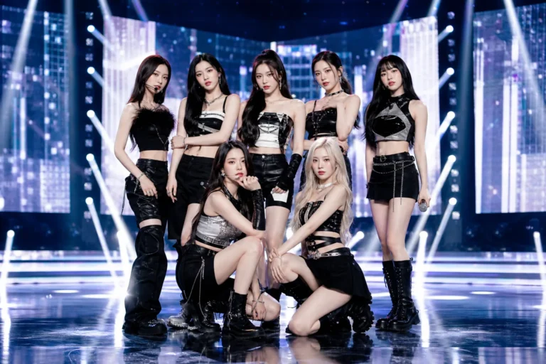 베이비몬스터 음악중심 I LIKE IT 무대를 표현한 이미지