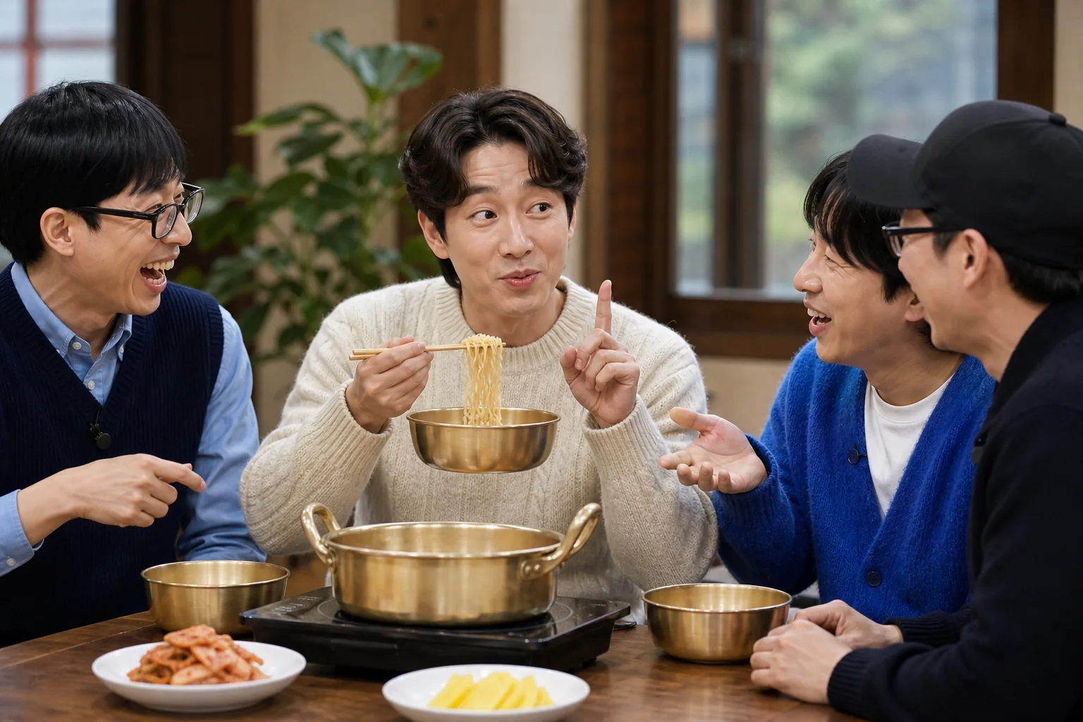 방송 예능과 식품 광고가 만나는 미디어 환경 이미지