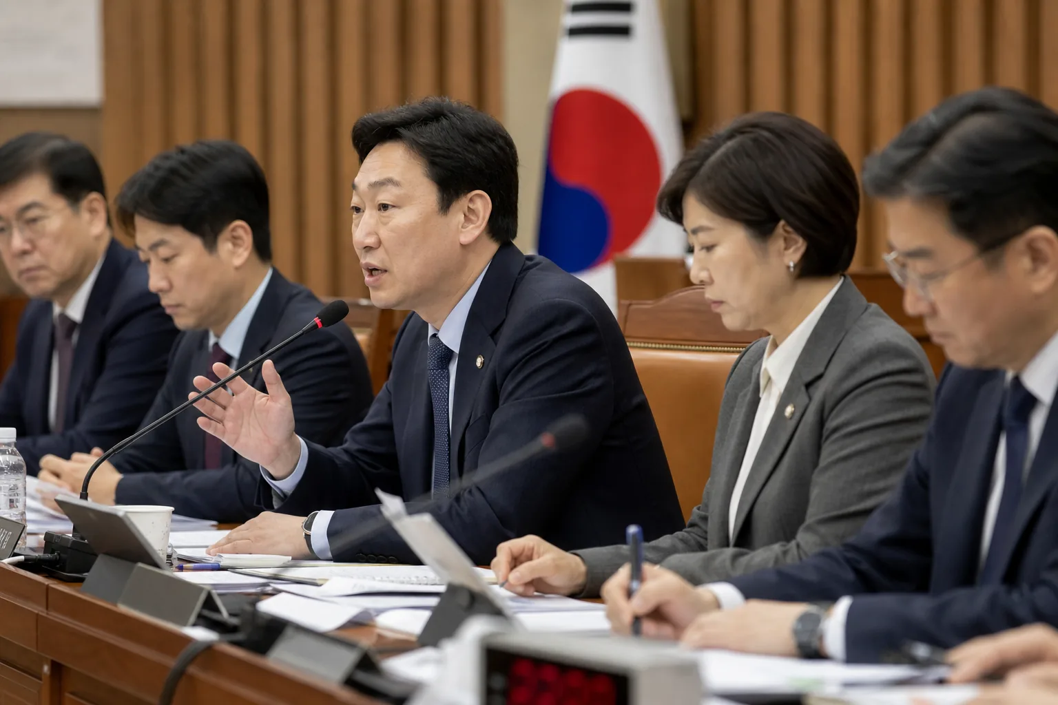 수사기관 견제와 피해자 보호 장치를 상징하는 이미지