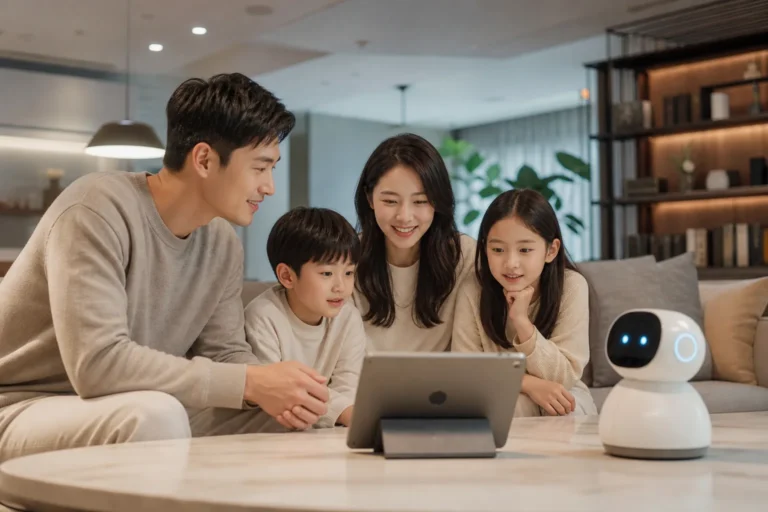 가족용 AI 서비스로 확장하는 챗GPT와 OpenAI 전략을 표현한 이미지