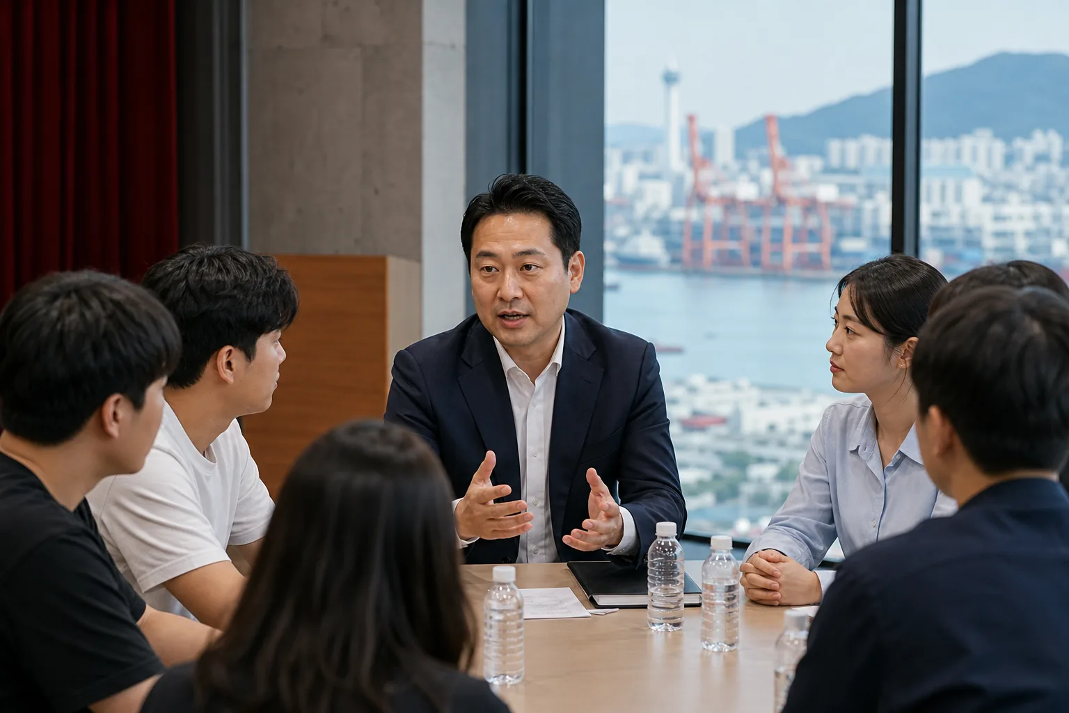 지역 순회 장외 정치 행보와 집회 이미지