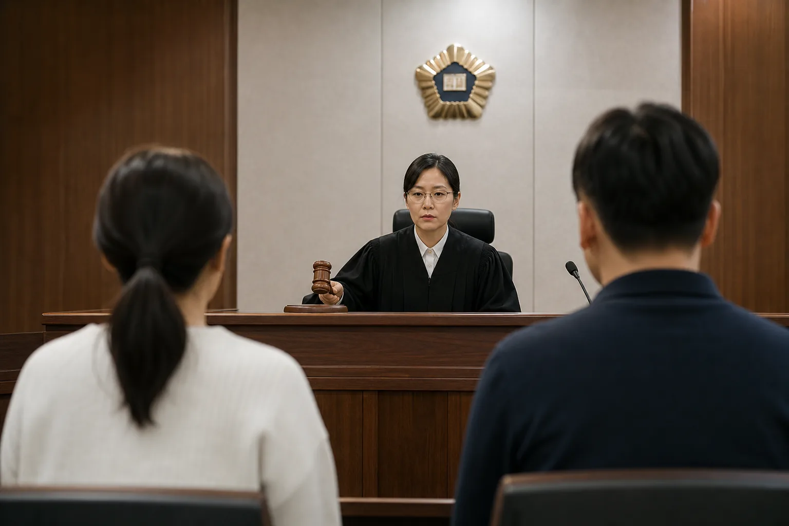 아동복지법 사건과 법원 판단을 상징하는 이미지