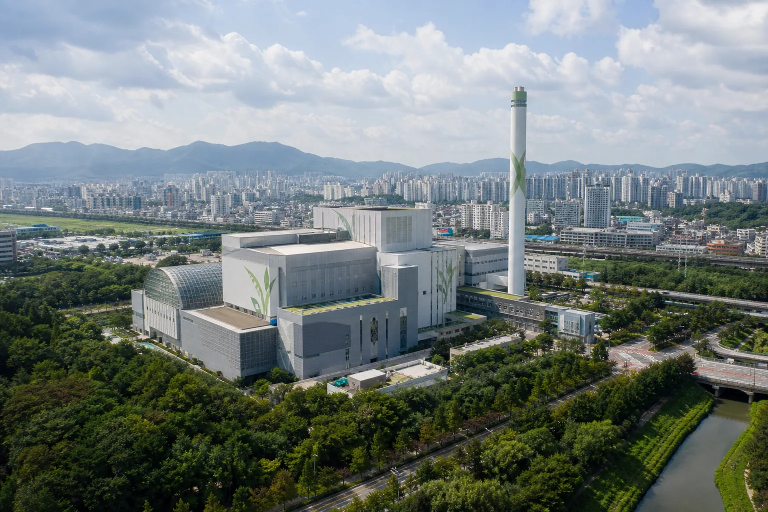 서울 자원회수시설과 주민 인식 변화를 보여주는 이미지