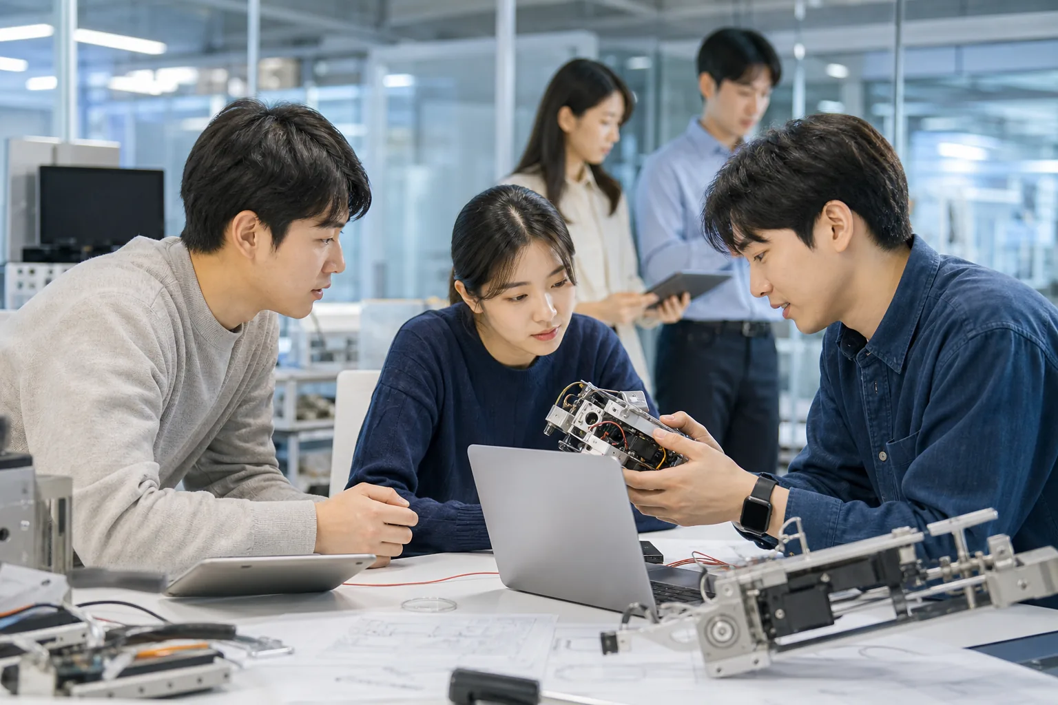 대학과 기업이 연계된 청년 취업 프로그램 이미지