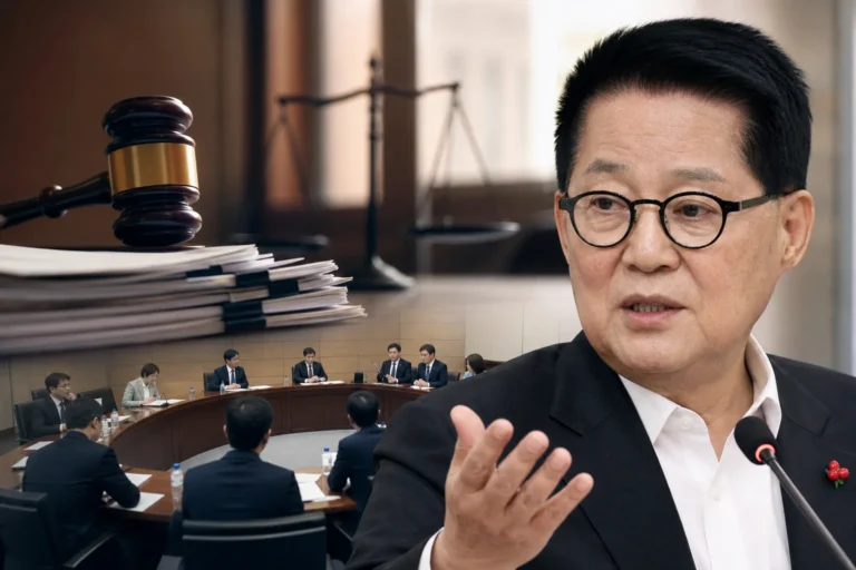국회와 검찰개혁 논쟁을 상징하는 정치 뉴스 이미지