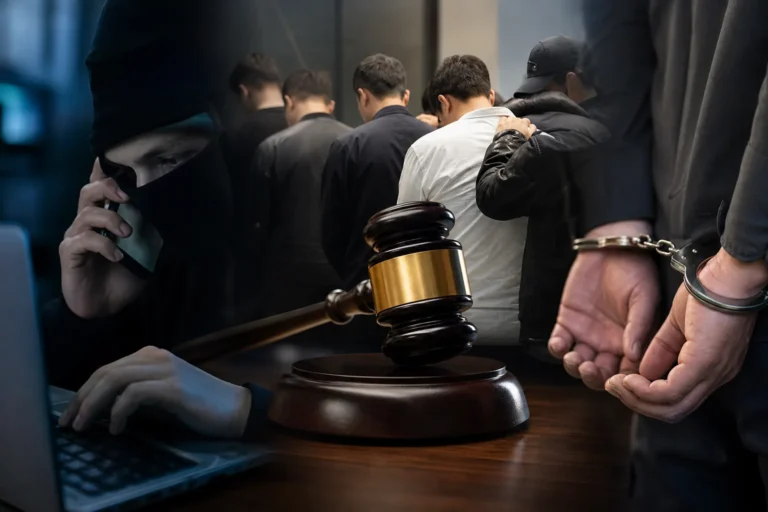 캄보디아 보이스피싱 조직 실형 선고를 상징하는 법원 이미지