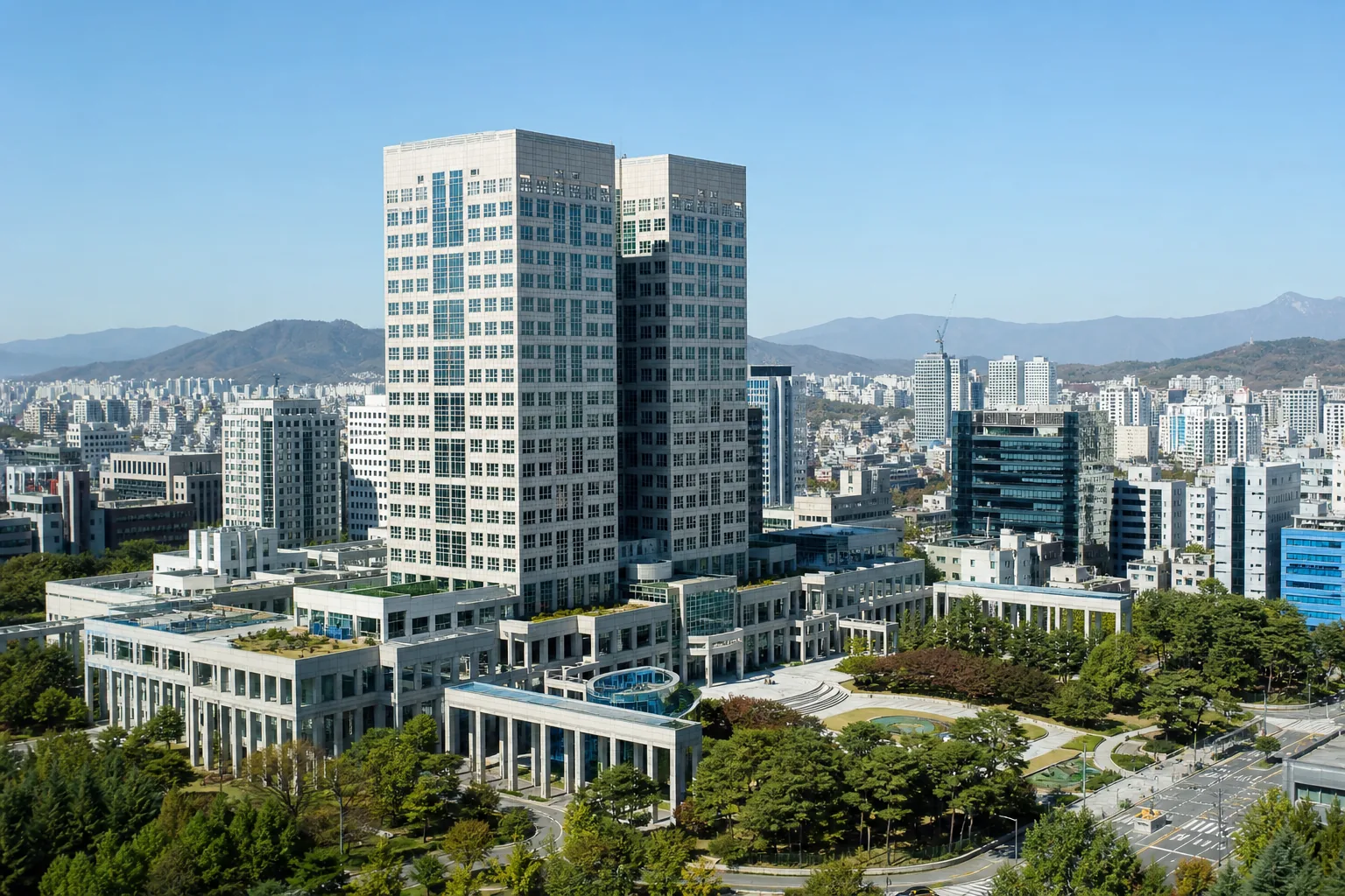 대전 교통 인프라와 산업단지 예산 계획 이미지