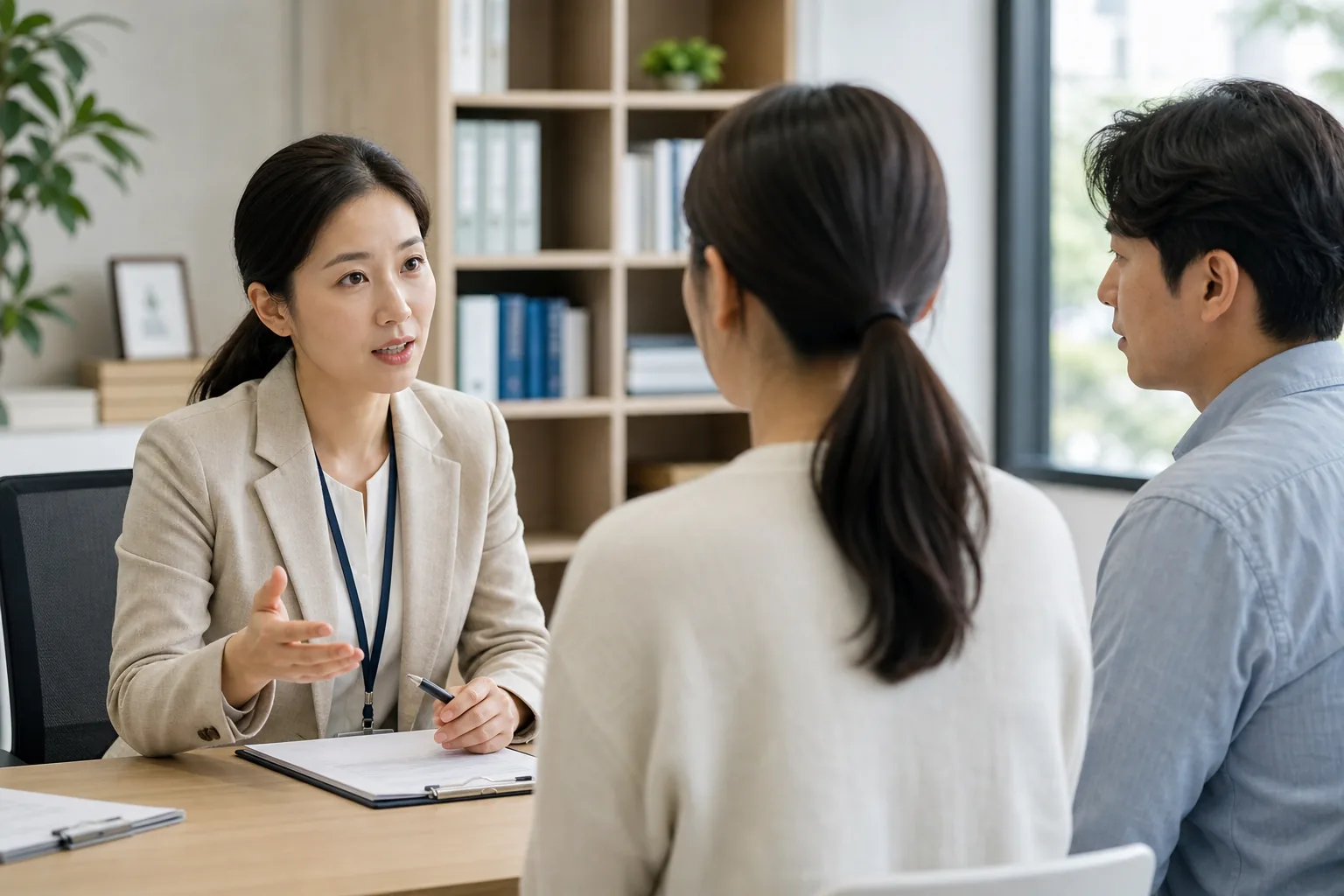 사회복지 교육 현장에서 AI 시대 역량을 논의하는 이미지