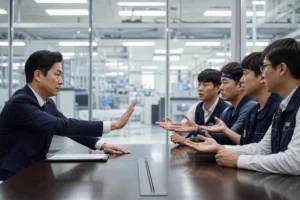 삼성전자 노조 교섭 의제에 대한 노동부 입장 이미지