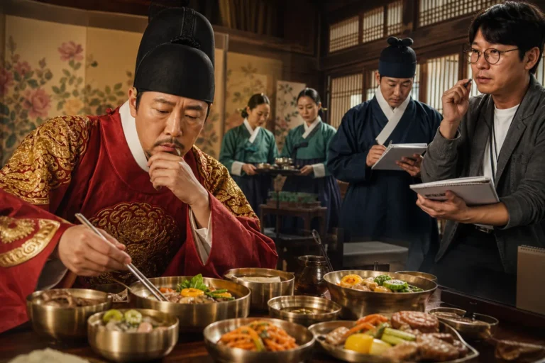 역사 음식 예능 왕은 무얼 자셨는가 기자간담회 분위기