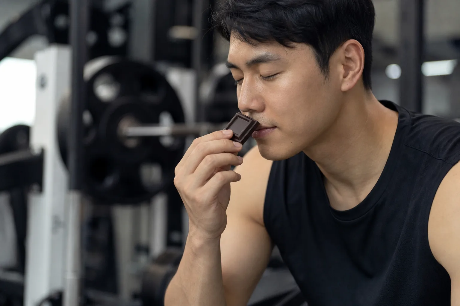 후각 자극과 뇌 보상 회로, 운동 동기를 표현한 이미지