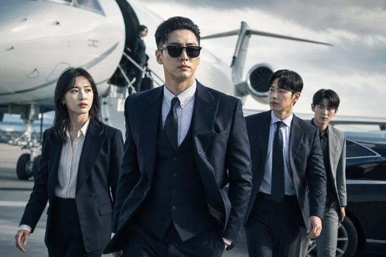 재벌형사 콘셉트의 드라마 시즌2 팀 출동을 표현한 이미지