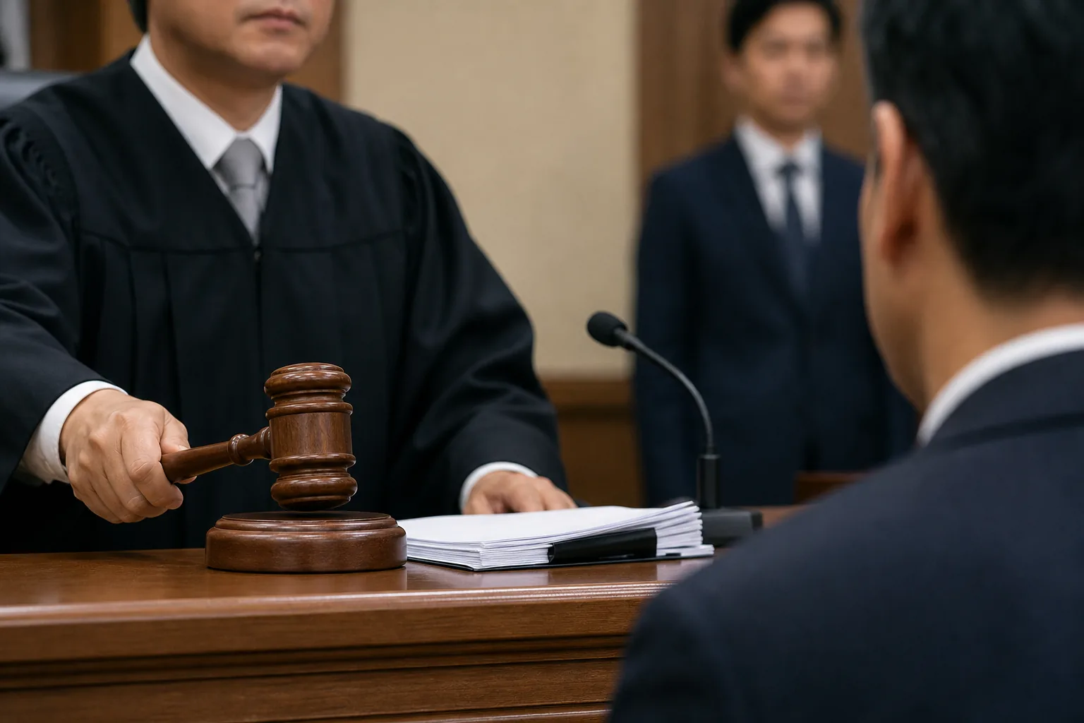 증거인멸 우려와 형사재판 쟁점을 표현한 이미지