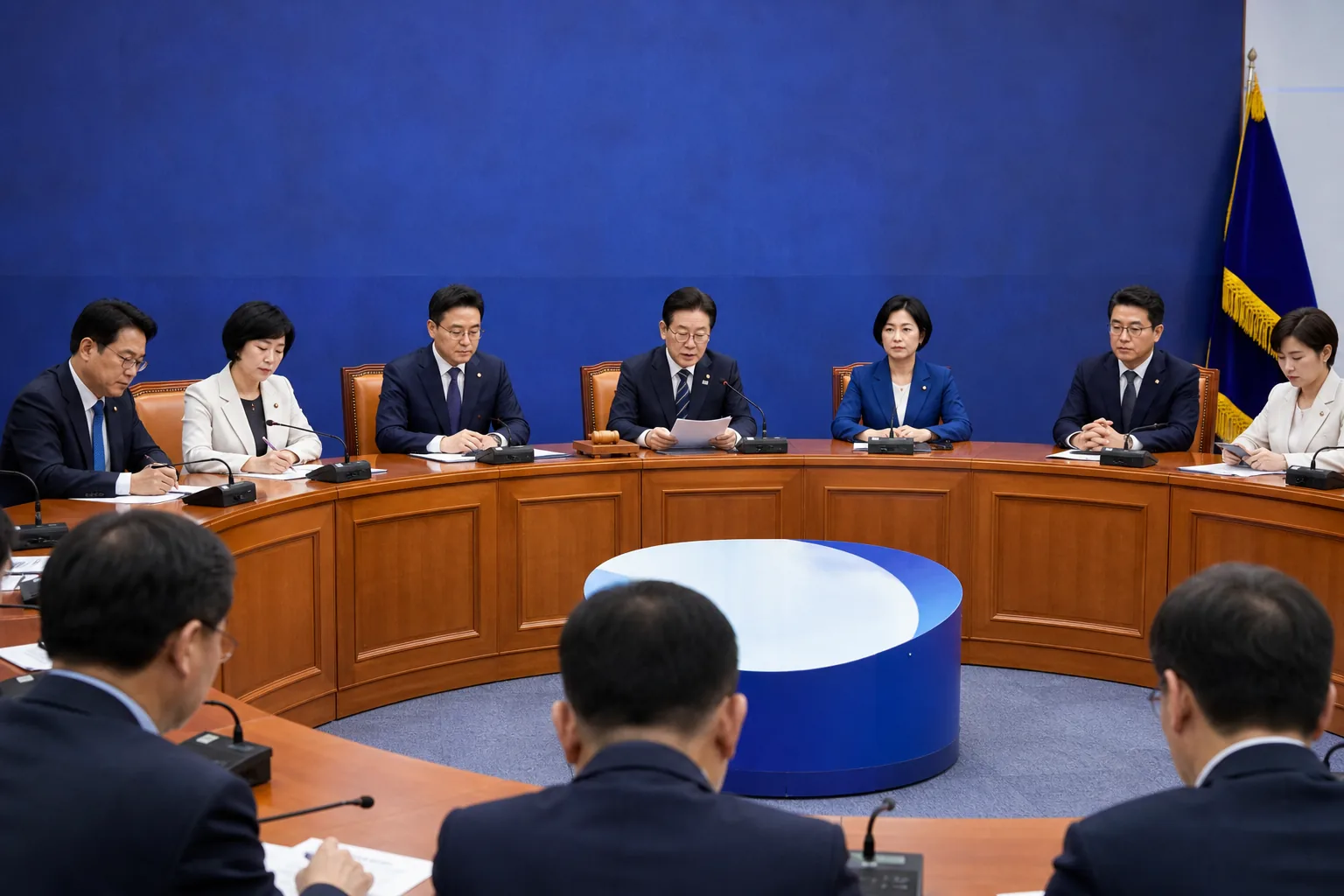 당무위원회와 최고위원회의에서 의결된 선호투표제
