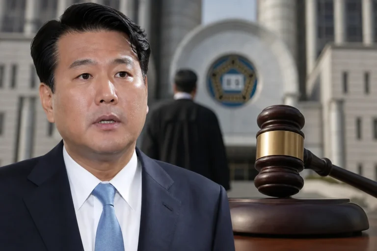 법원과 구속적부심 절차를 상징하는 뉴스 이미지