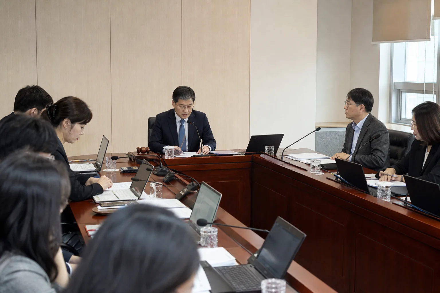 YTN 최대주주 변경승인 취소 관련 의견 청취 절차를 보여주는 이미지