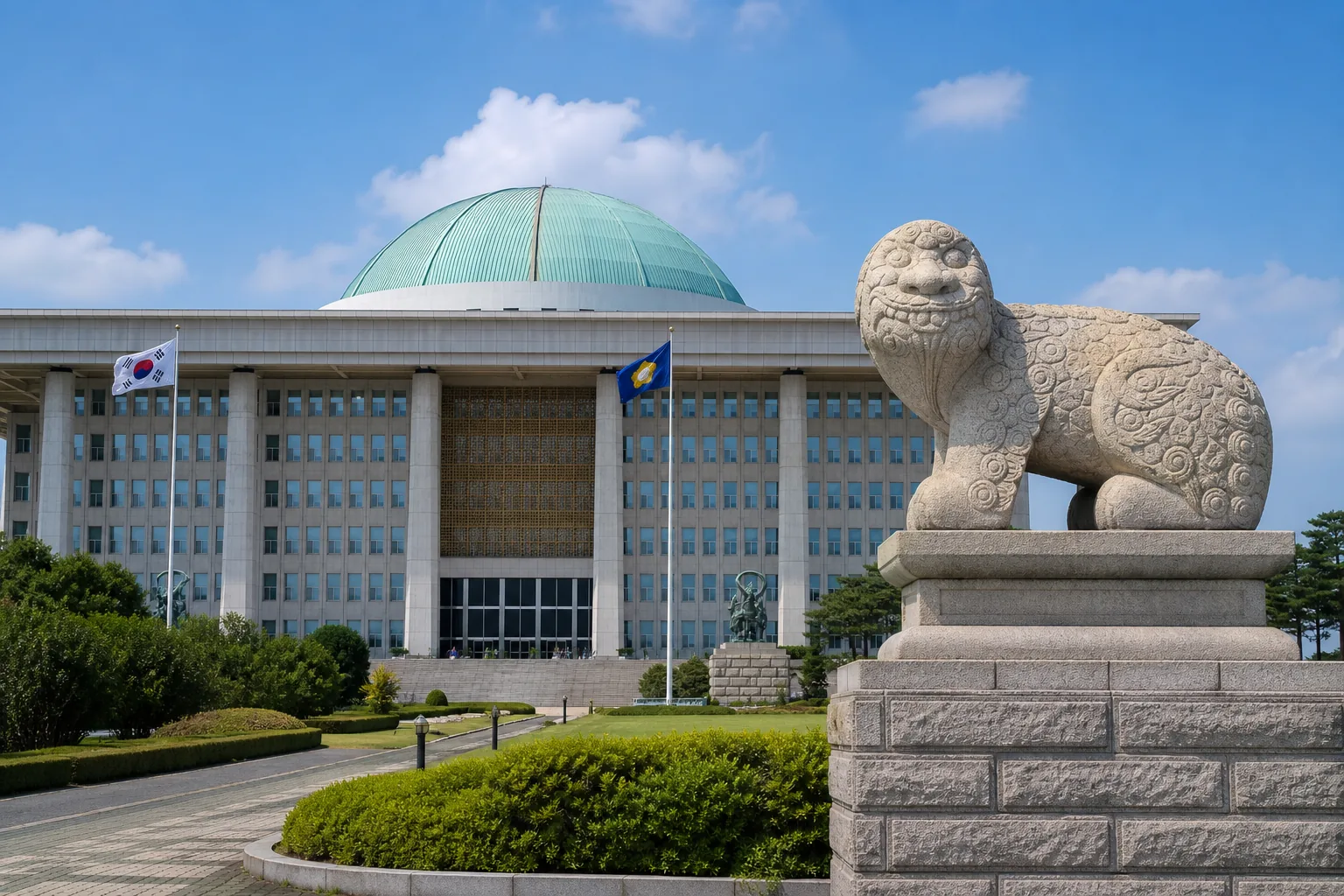 국회 의원회관 정책 세미나와 기자회견을 나타내는 이미지