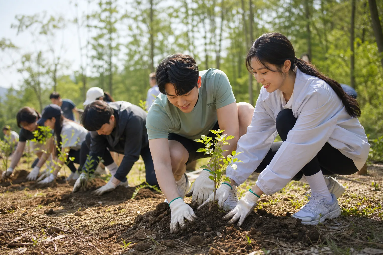 기업 ESG 캠페인과 산림 복원 기금 조성
