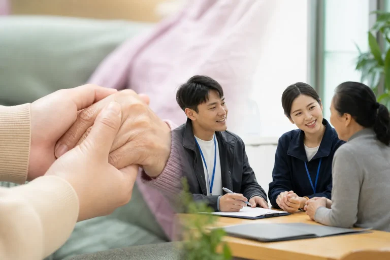 익산시 복지위기가구 발굴 지원 평가 장관 표창을 표현한 복지 안전망 이미지