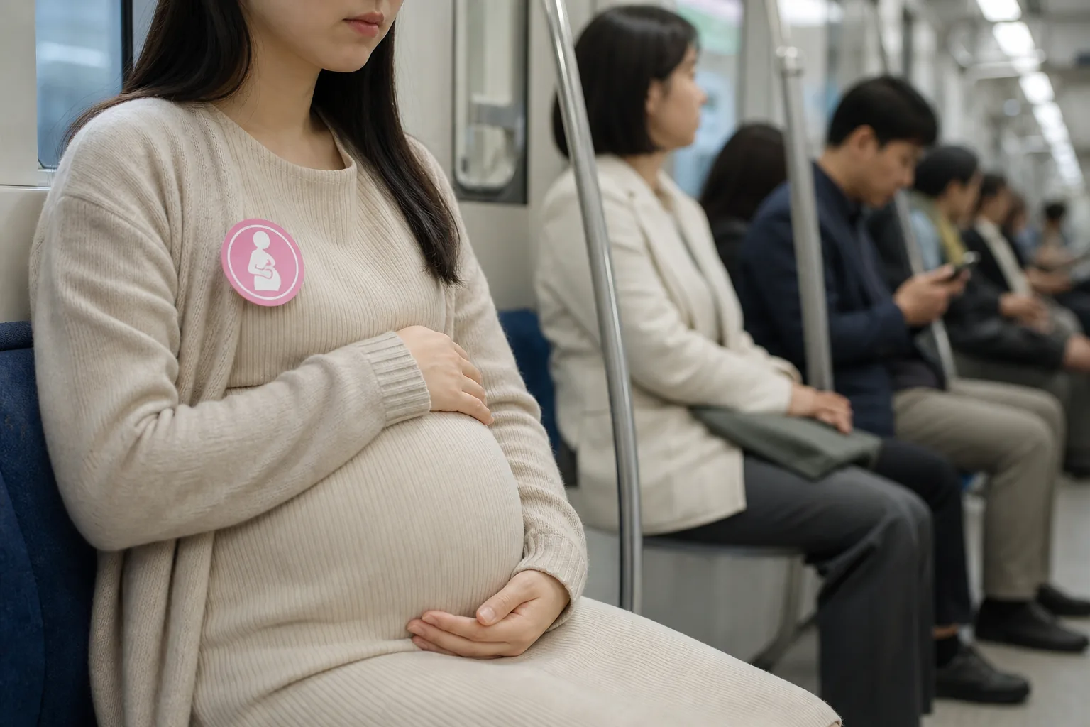 공공 배려 제도 안내와 시민 인식을 표현한 이미지