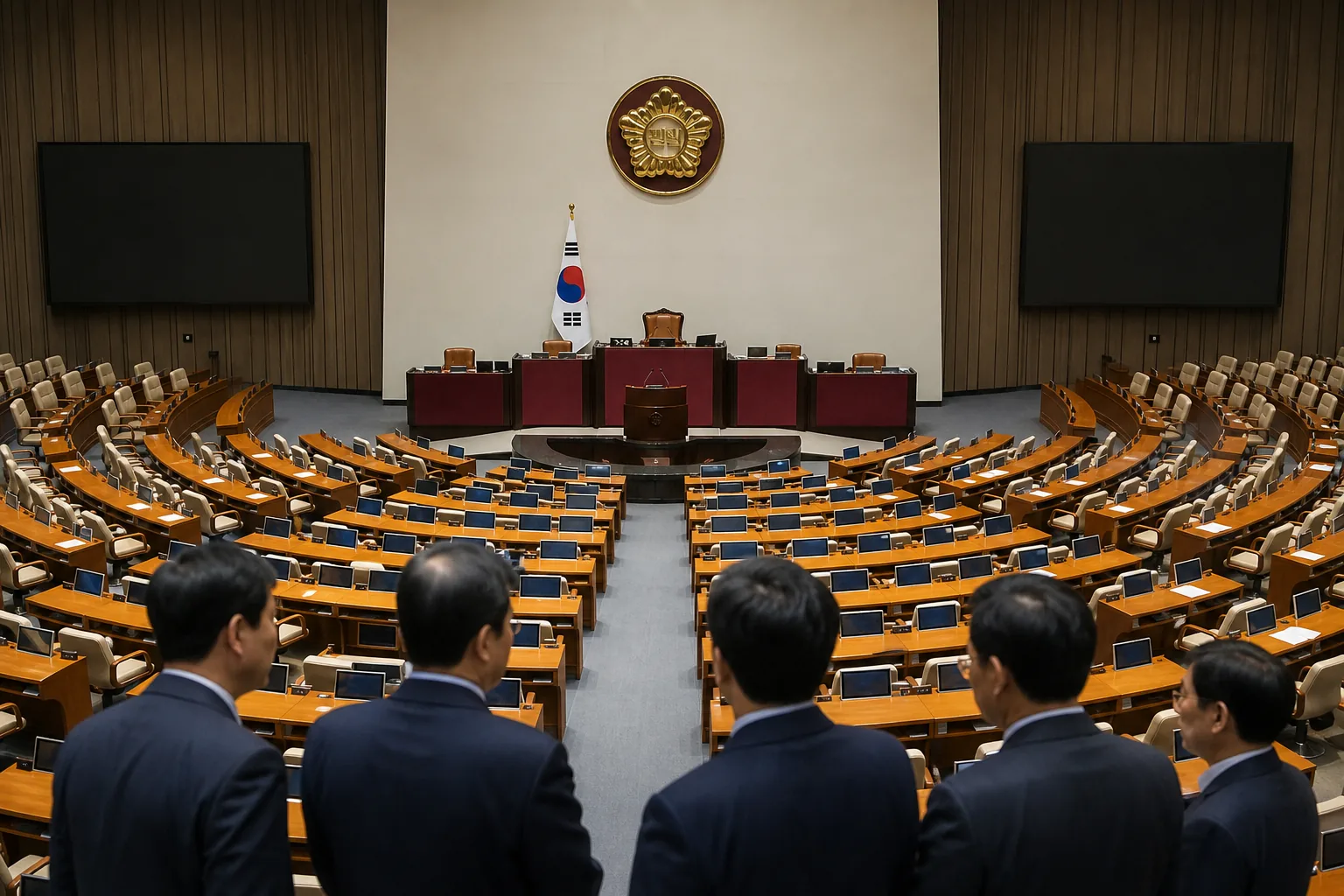 검찰 보완수사권 여론조사와 제도 개편 논쟁을 보여주는 AI 이미지
