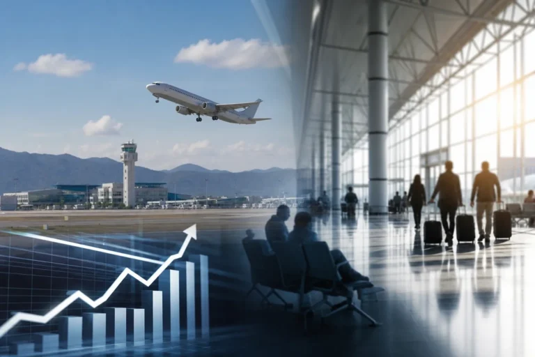 지방공항 활성화와 청주공항 모델을 보여주는 공항 터미널