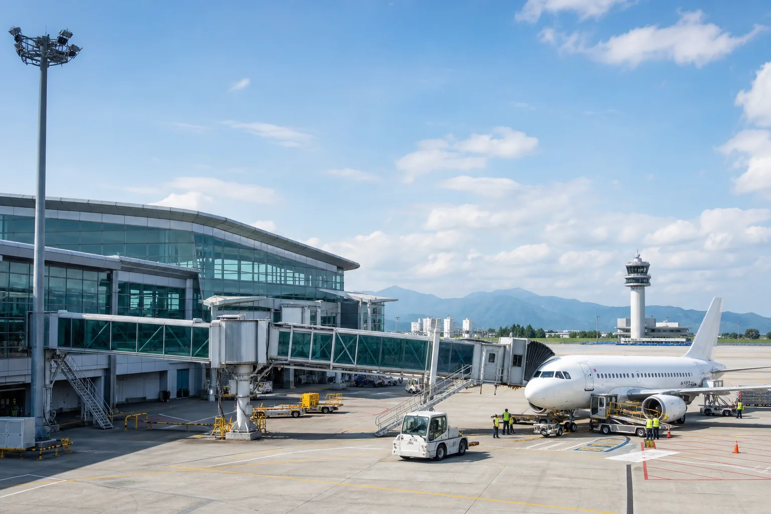 청주공항 성장 모델과 지방공항 운영 전략을 비교하는 이미지