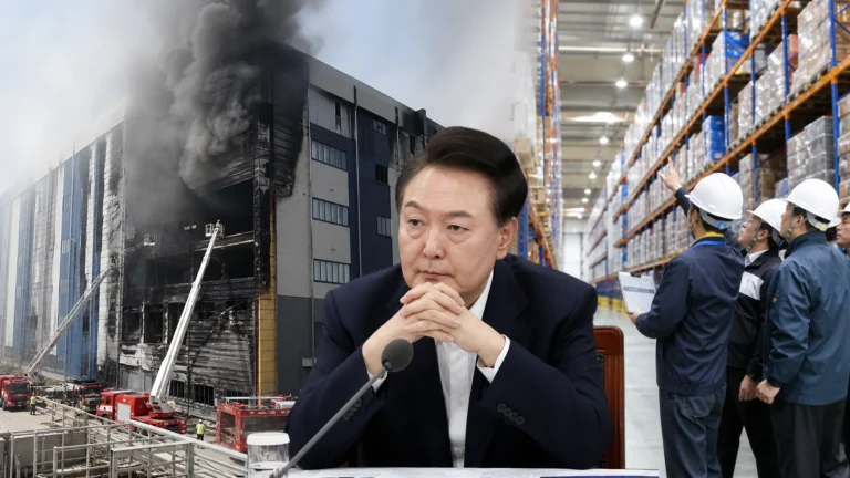 대형 물류센터 화재와 정부 안전대책 점검