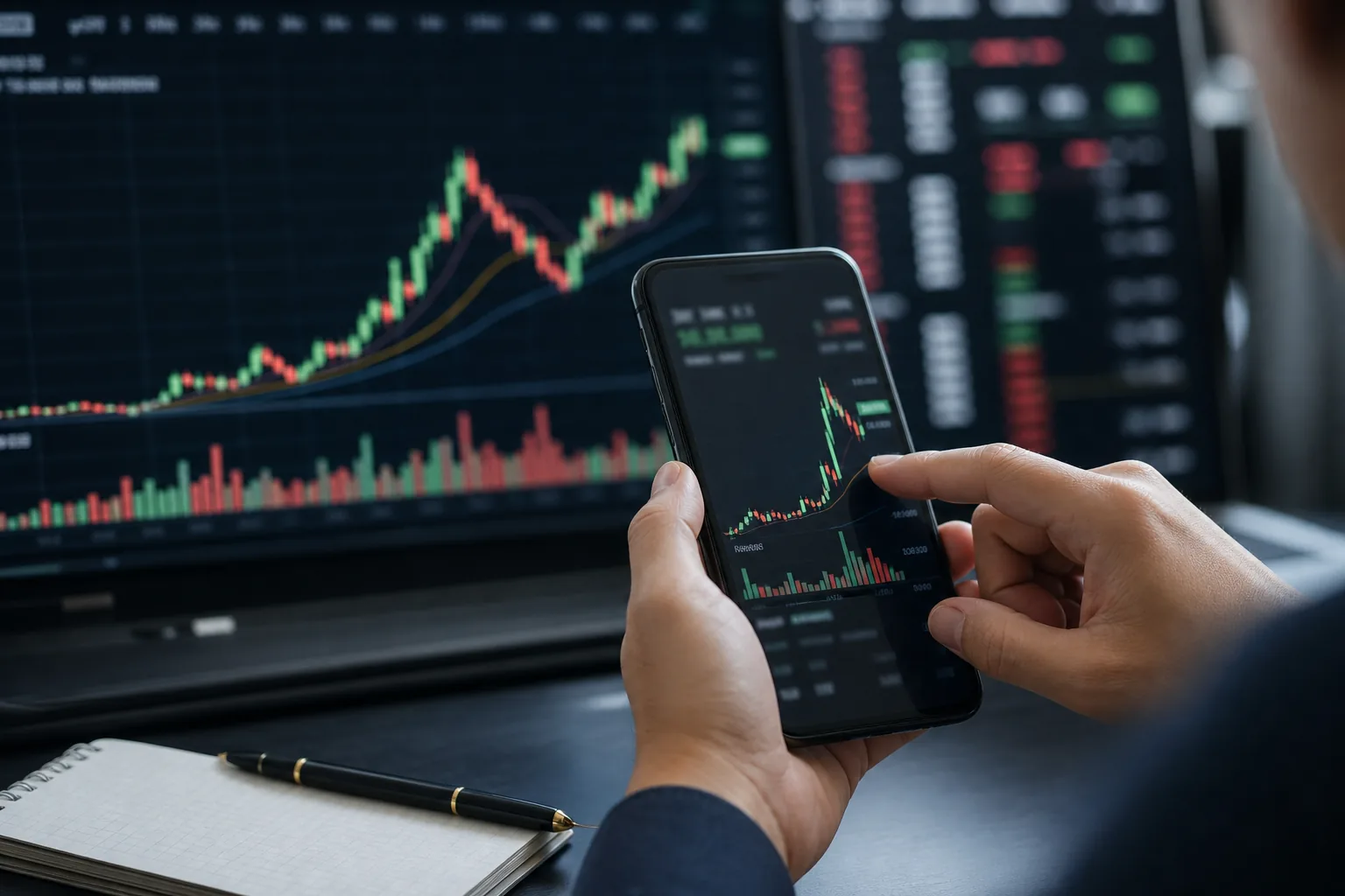 개인 투자자의 응원매수로 시가총액이 급변하는 증시 상황