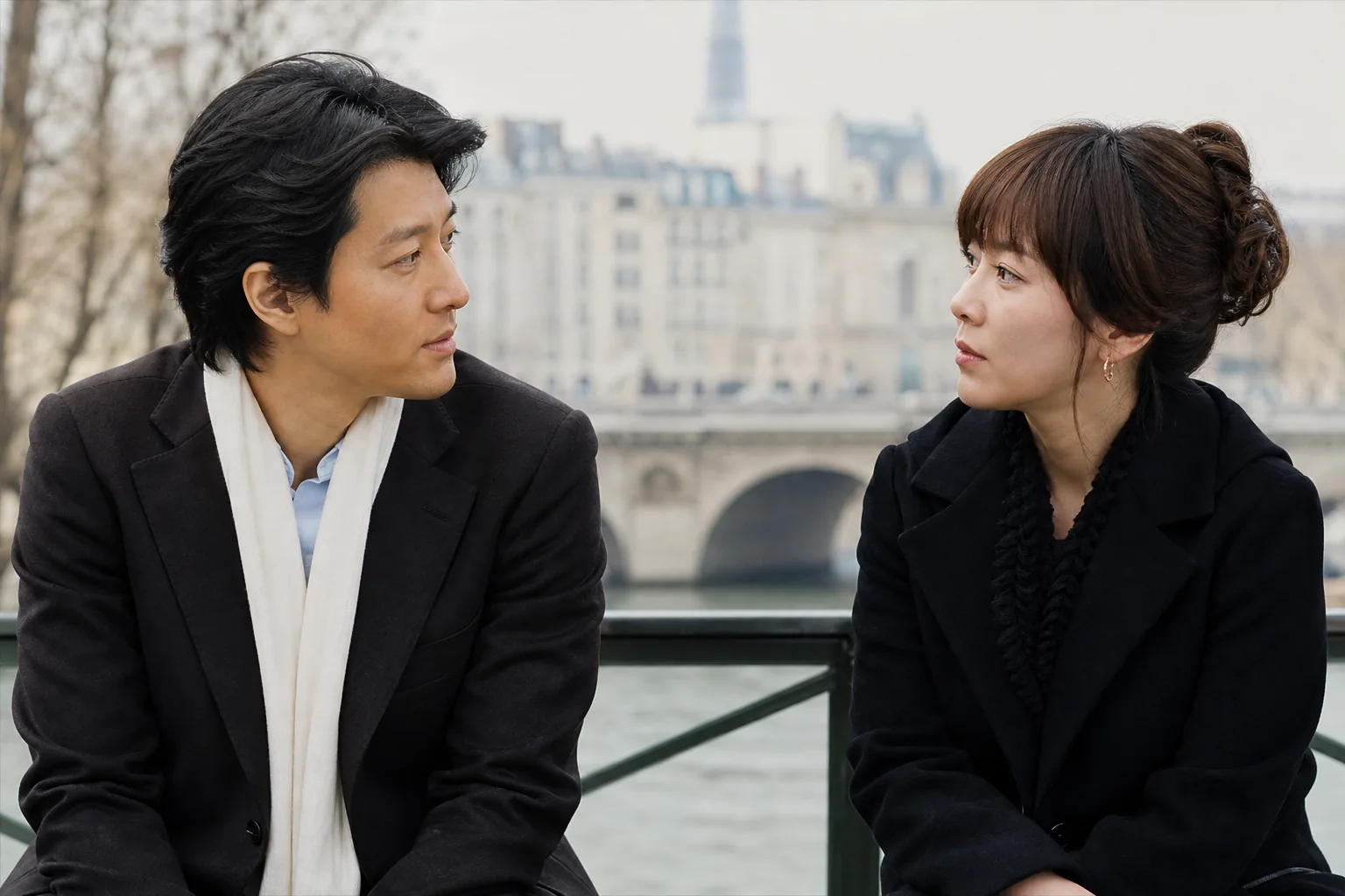 오래된 드라마 명장면 장소를 다시 찾은 배우들의 재회