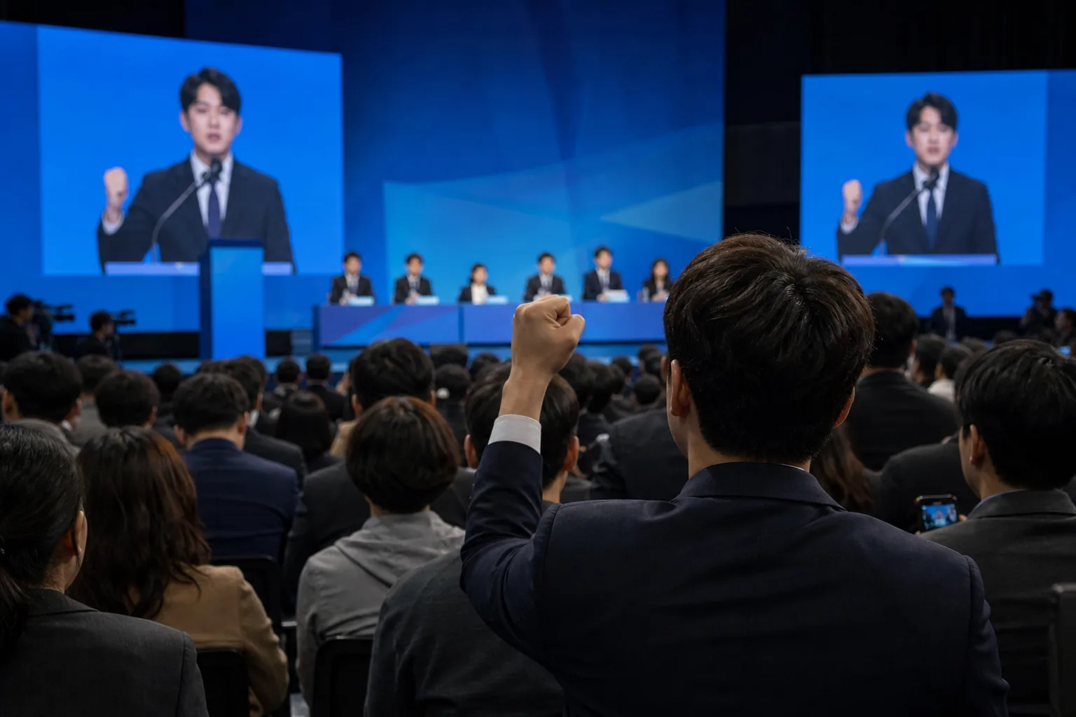 청년 정치 참여와 후보 등록 문턱을 보여주는 이미지