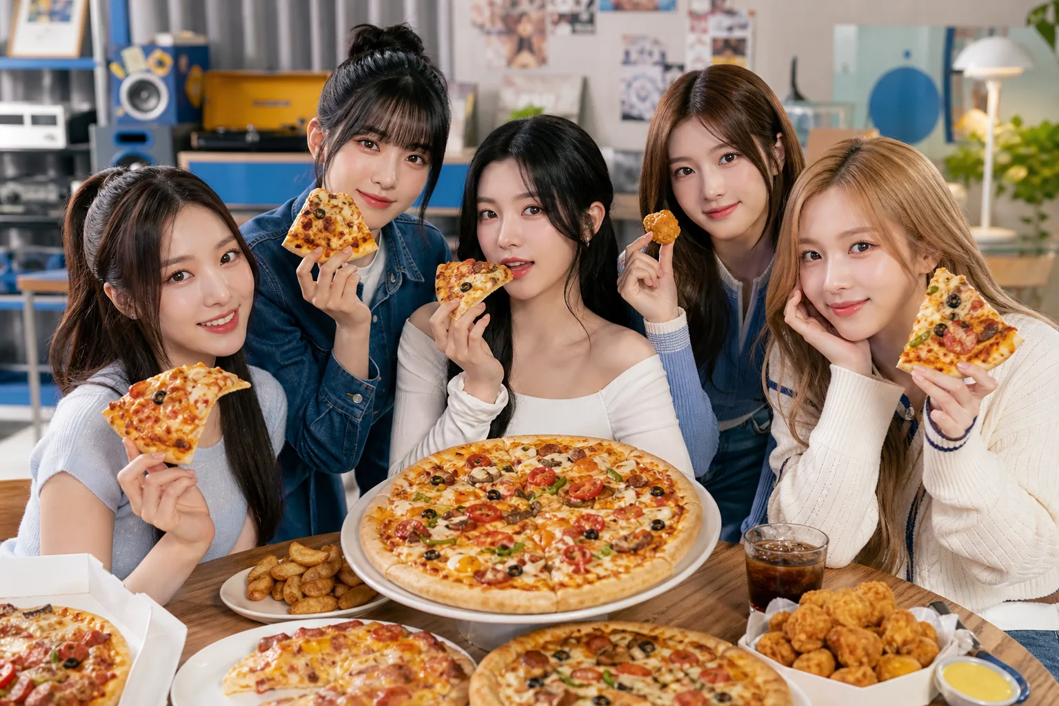 팬덤 바이럴과 외식 브랜드 마케팅 효과를 설명하는 이미지