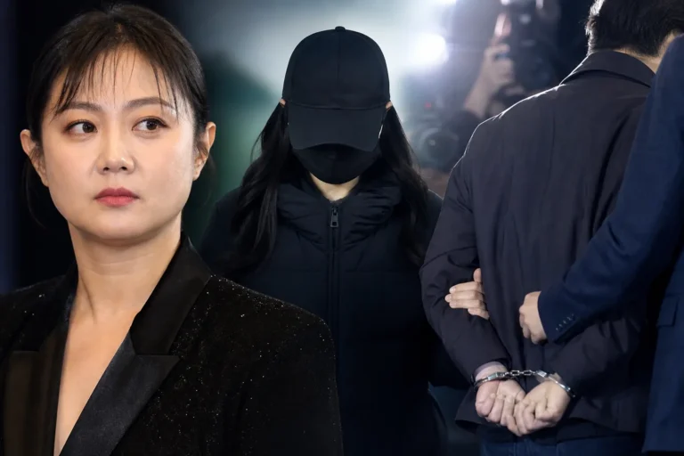 연예계 금전 요구 의혹 수사를 상징하는 이미지