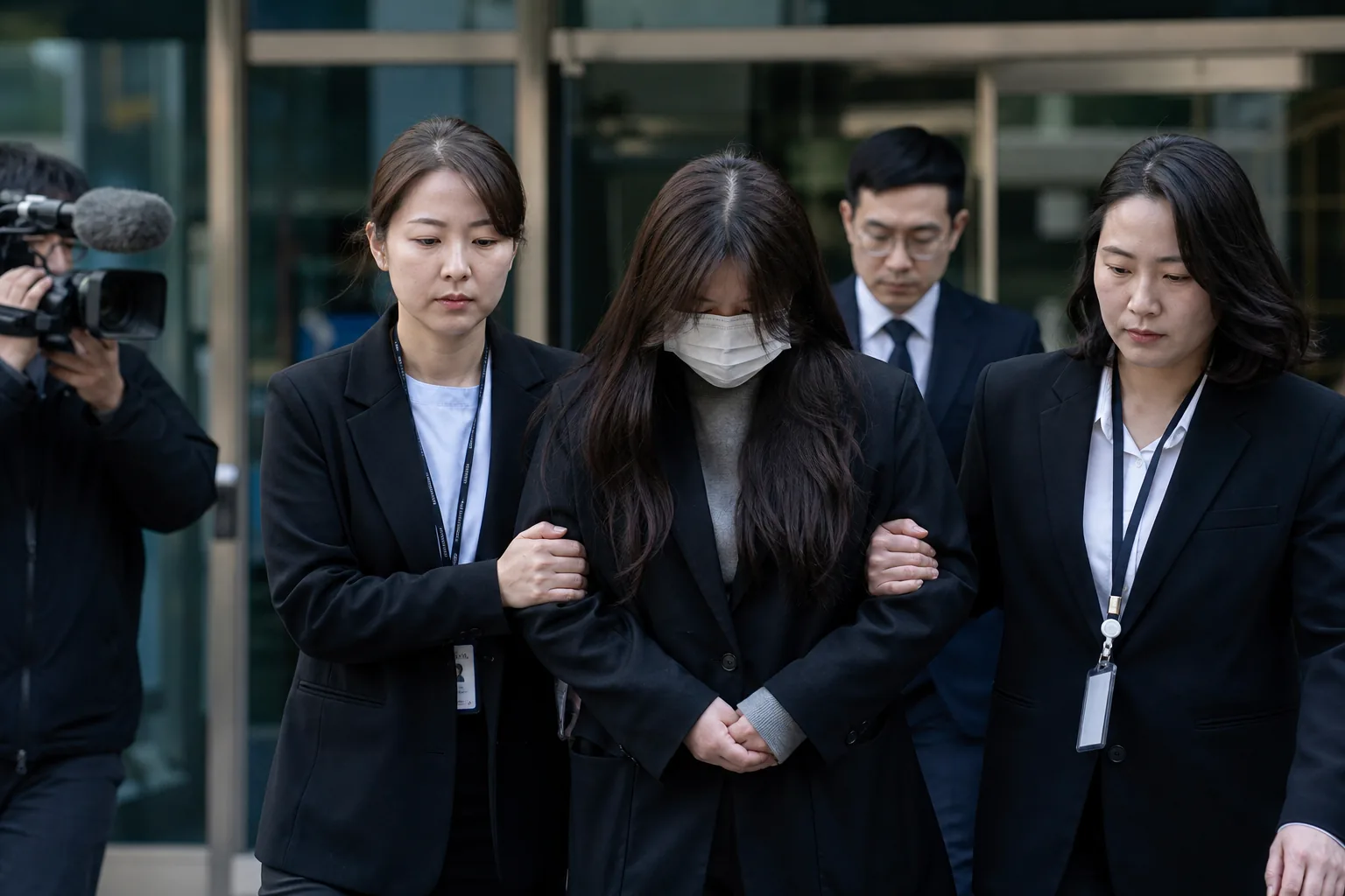 연예인과 매니저 관계의 신뢰 문제를 표현한 이미지