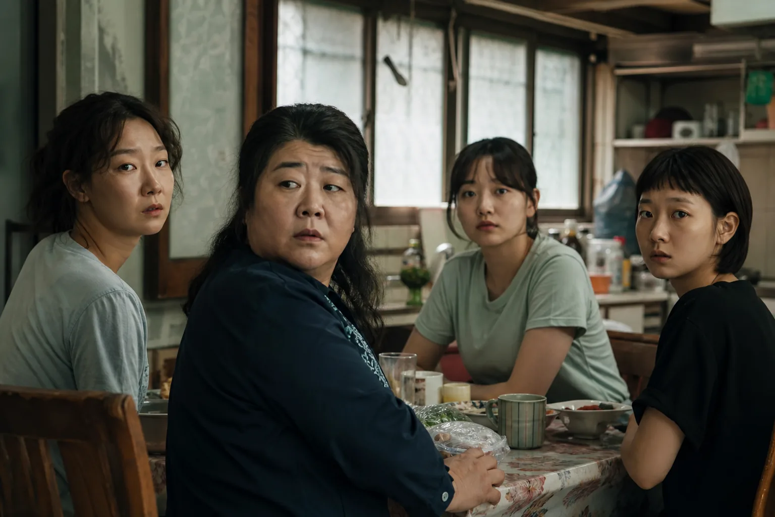 가족 복수극의 어두운 분위기와 배우 앙상블