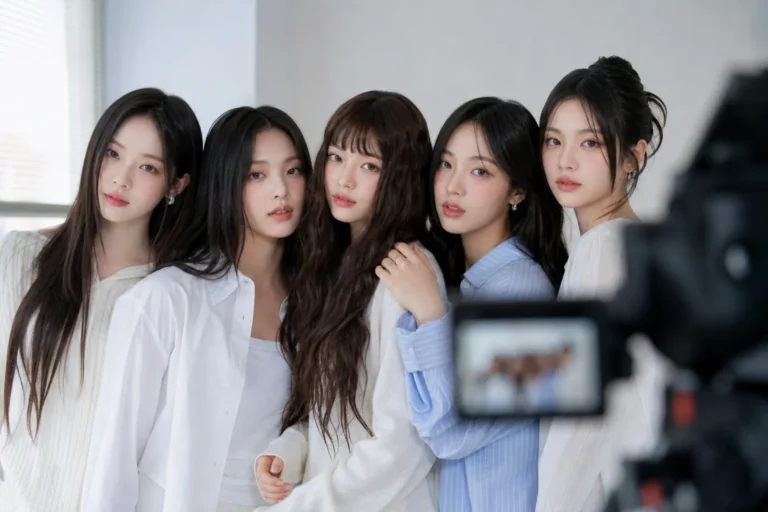K팝 그룹 데뷔 4주년 기념 영상 공개를 상징하는 이미지