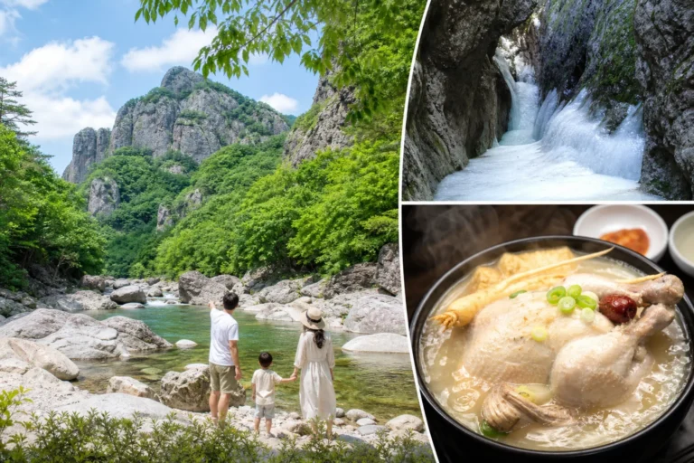 청송 주왕산과 얼음골을 중심으로 한 여름 힐링 여행