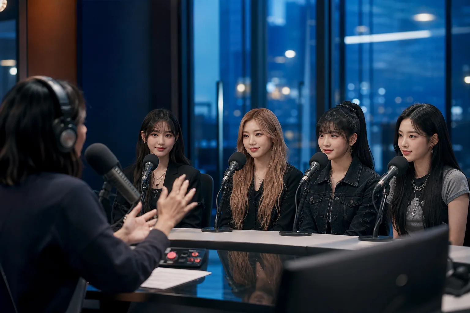 앳하트, 美 라디오 단독 무대 글로벌 활동 확대 배경과 파장을 설명하는 이미지