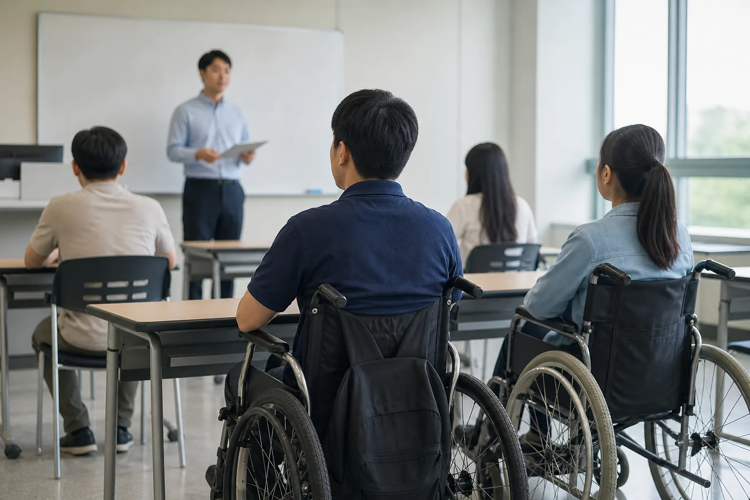 강원 중증장애 학생, 고교 졸업 후 진로 공백 대책 시급 핵심 내용을 시각화한 이미지