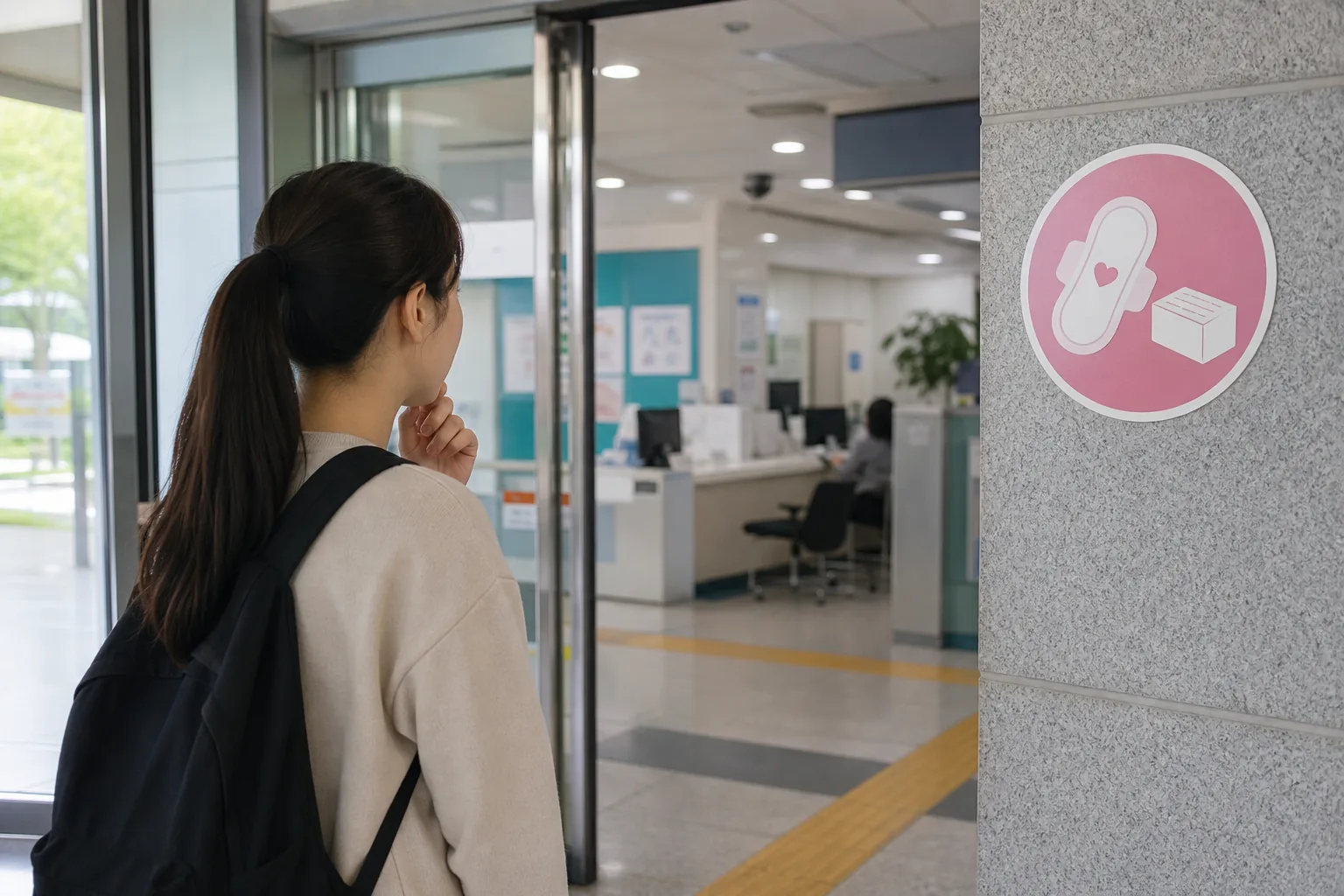 [샷!] "생리대 있대서 왔는데…몇층이죠?" 핵심 내용을 시각화한 이미지