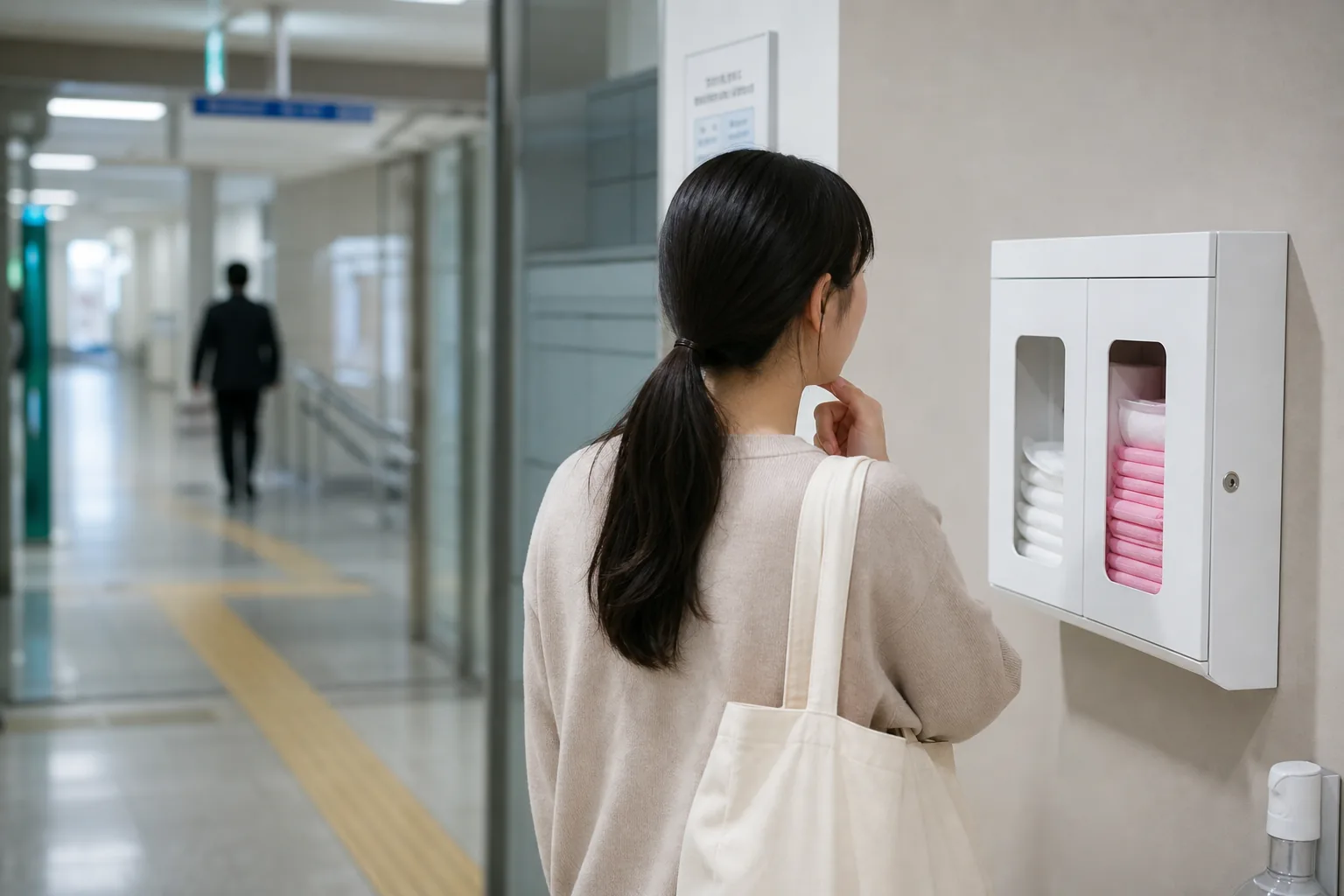 [샷!] "생리대 있대서 왔는데…몇층이죠?" 배경과 파장을 설명하는 이미지