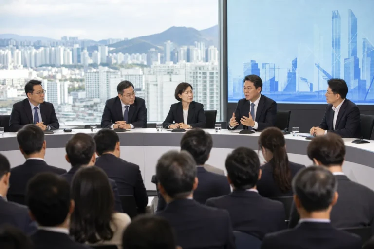 부동산 정책 국민 대토론회와 세제 논의를 보여주는 정치 뉴스 이미지