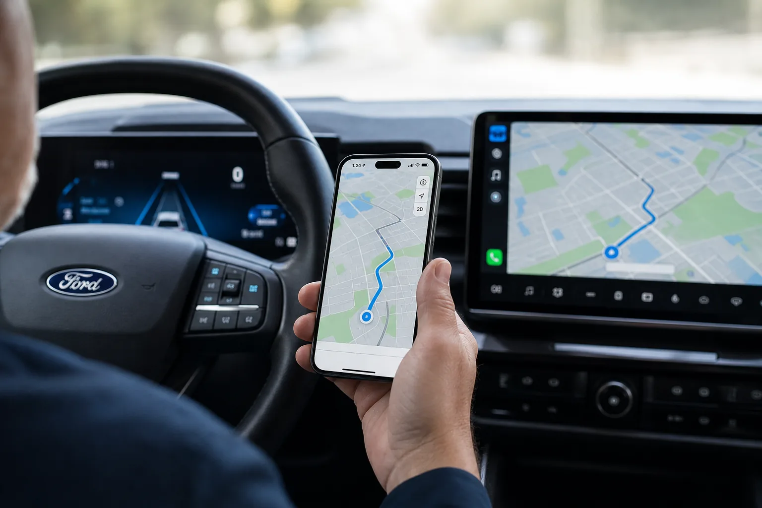 Ford picks Apple Maps for its next EV platform and updated BlueCruise 핵심 장면