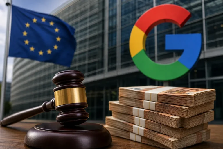 EU, 구글에 1조5천억원 과징금…디지털 경쟁법 위반 대표 이미지