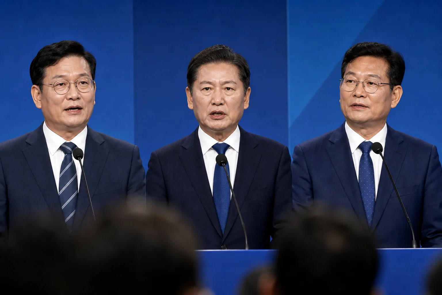 차기 당대표 김민석·정청래·송영길 3파전 압축 후속 영향